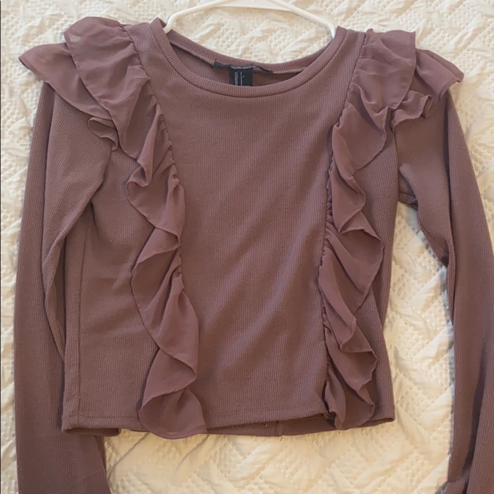 ruffle shirt